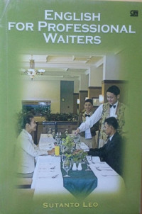 Image of English for professional waiters